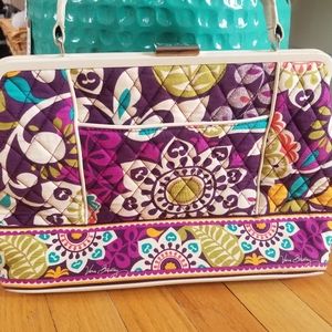 ⚠Used  Retired Vera Bradley Plum Crazy Frame Purse